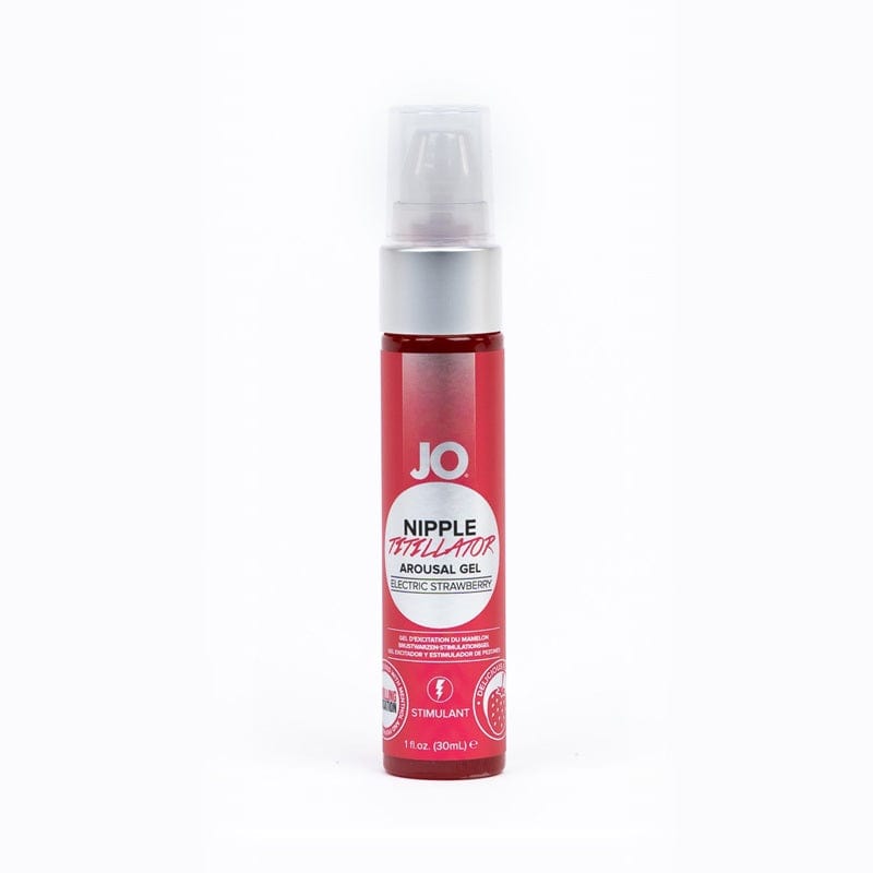 System JO Lubes & Lotions System JO Nipple Titillator Electric Strawberry Arousal Gel