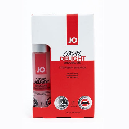 System JO Lubes & Lotions System JO Oral Delight Strawberry Arousal Gel