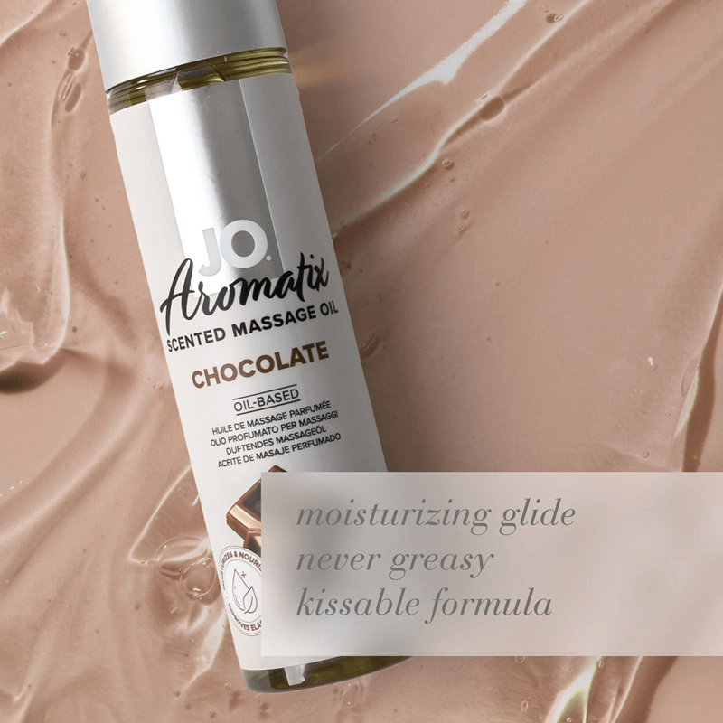 System JO Aromatix Chocolate Scented Massage Oil