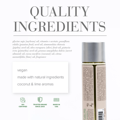 System JO Massage Oil System JO Naturals Coconut & Lime Massage Oil