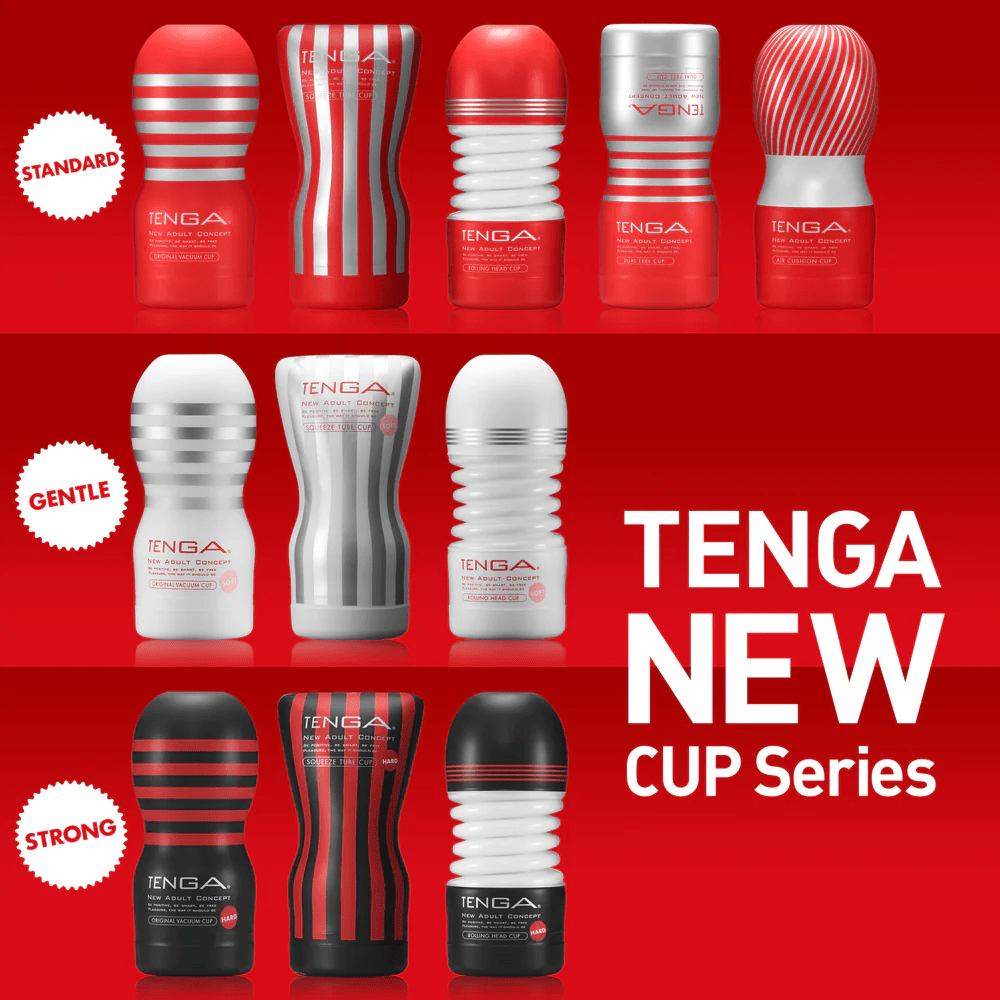 Tenga Male Masturbators Tenga Rolling Head Cup Gentle