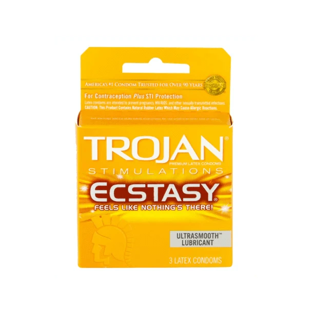 Trojan Trojan Ultra Ribbed Ecstacy Condoms
