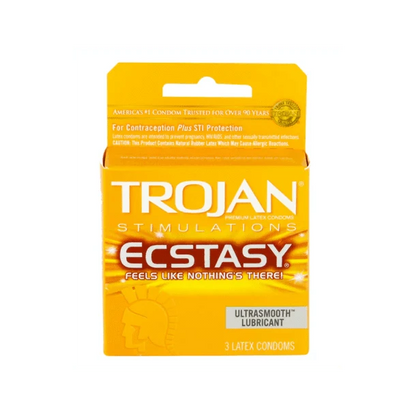 Trojan Trojan Ultra Ribbed Ecstacy Condoms