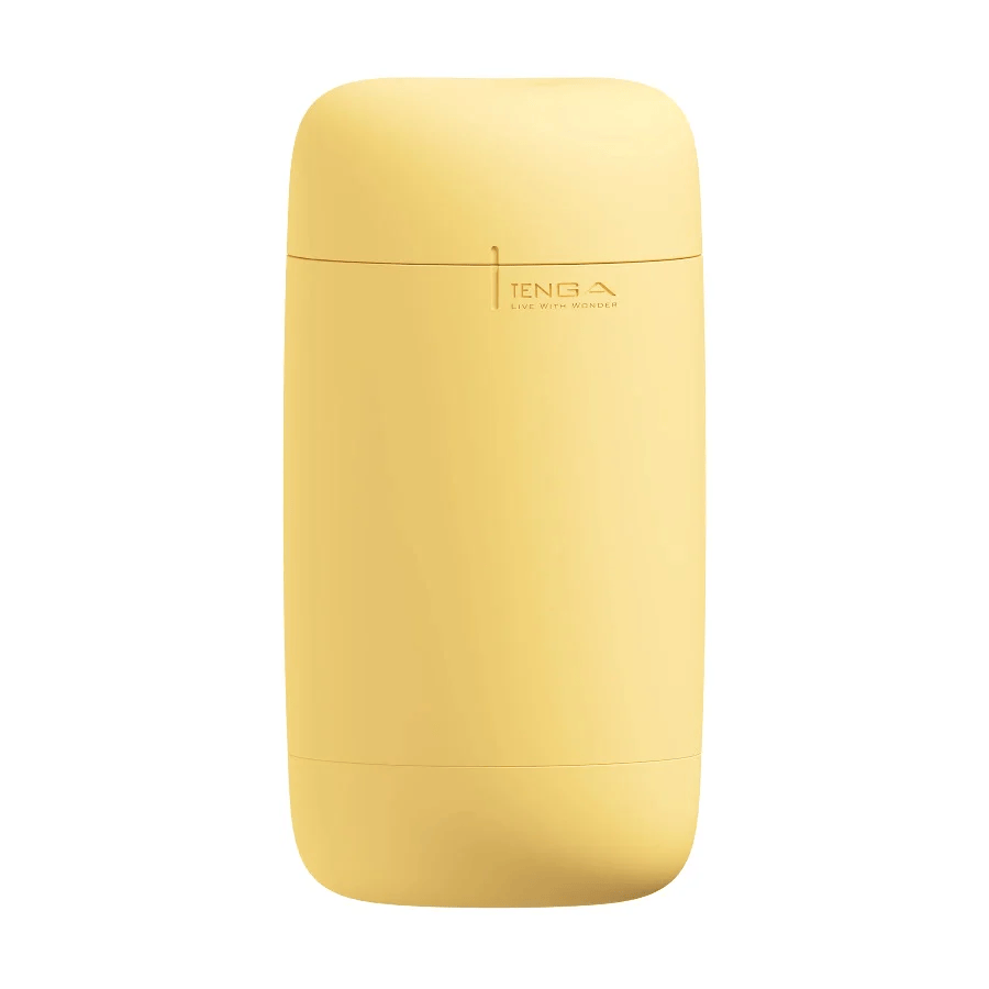 Tenga Male Masturbators Custard Yellow Tenga Puffy Male Masturbator