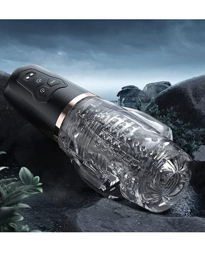 The Male Rose Male Masturbators Male Rose 2 Rechargeable Vibrating Sucking Masturbator