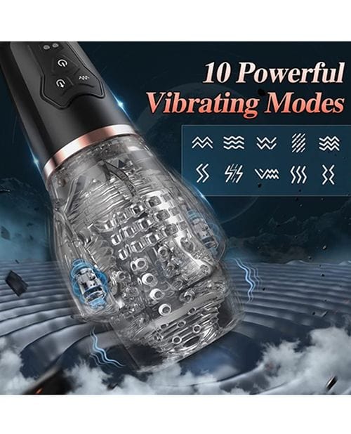 The Male Rose Male Masturbators Male Rose 2 Rechargeable Vibrating Sucking Masturbator