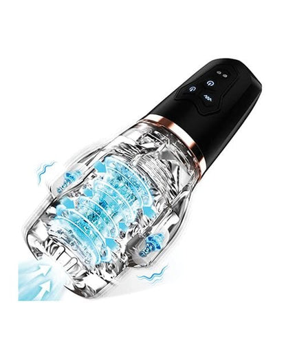 The Male Rose Male Masturbators Male Rose 2 Rechargeable Vibrating Sucking Masturbator
