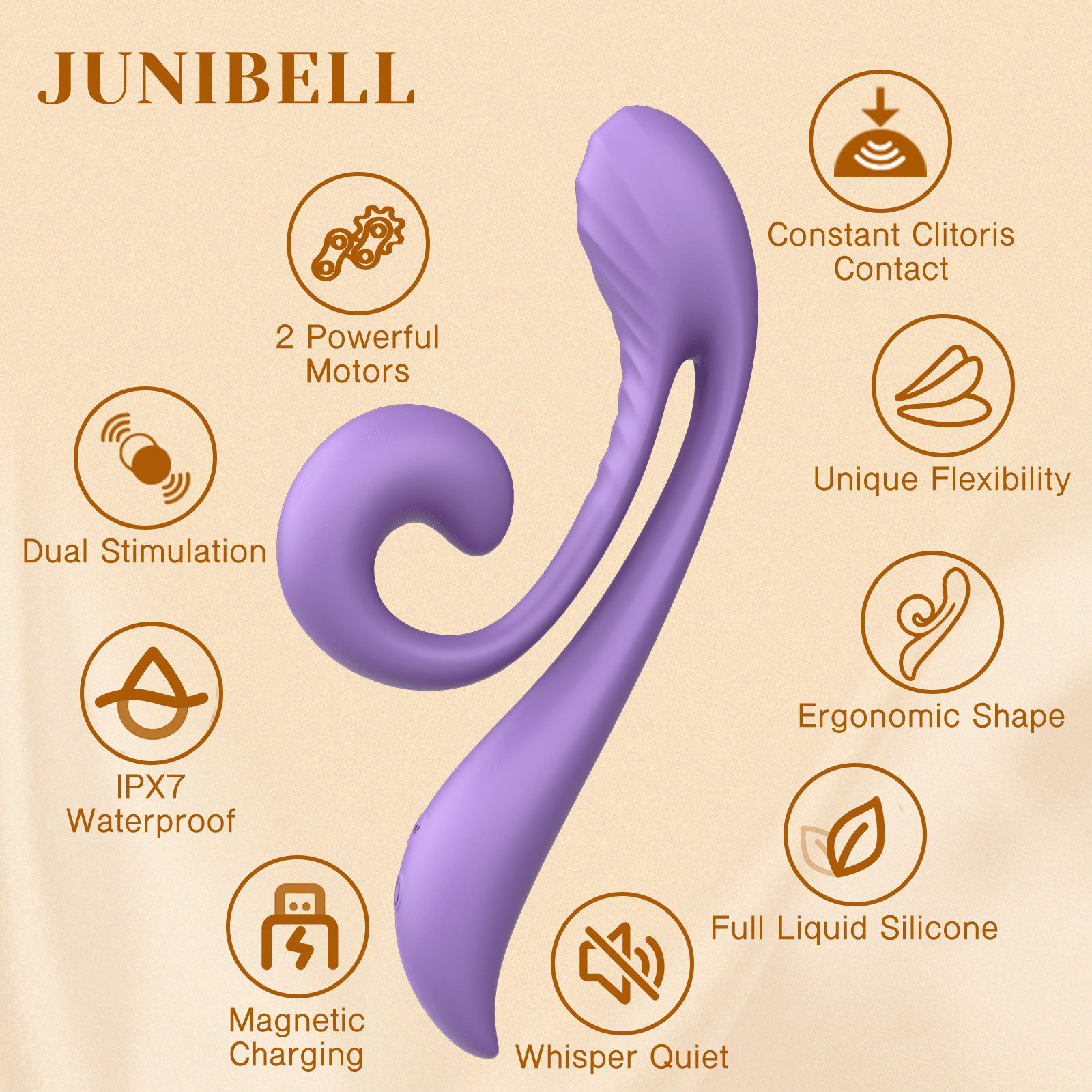 Tracy's Dog Rabbit Vibrators Tracy's Dog Junibell Rabbit Vibrator
