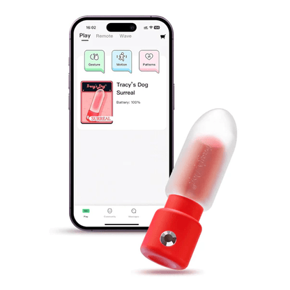 Tracy's Dog Vibrator Tracy's Dog Surreal APP Lipstick Vibrator