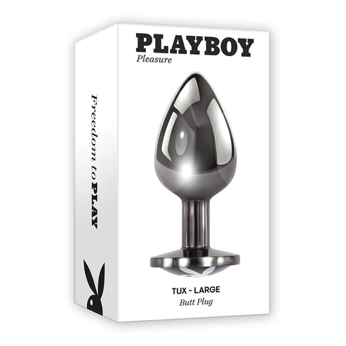 Playboy Tux Butt Plug Large - XOXTOYS