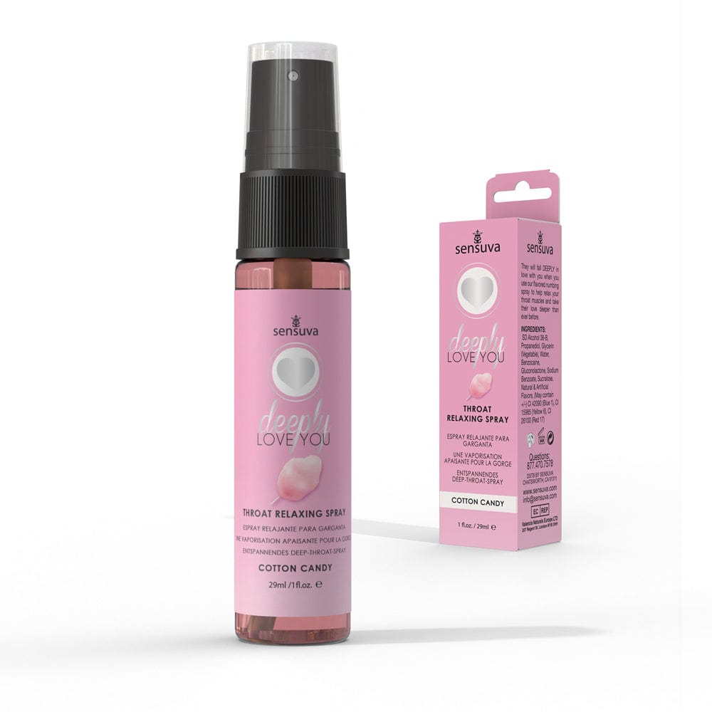 Sensuva Deeply Love Throat Relax - Cotton Candy*