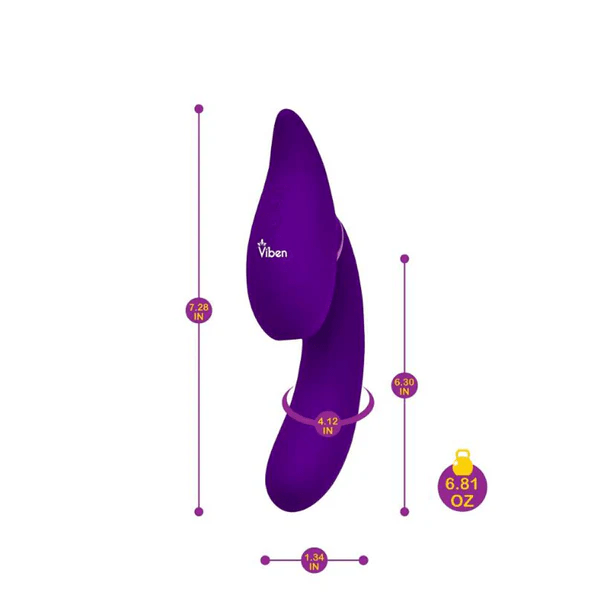 Viben Vibrators Viben Symphony Triple Motor Vibrator