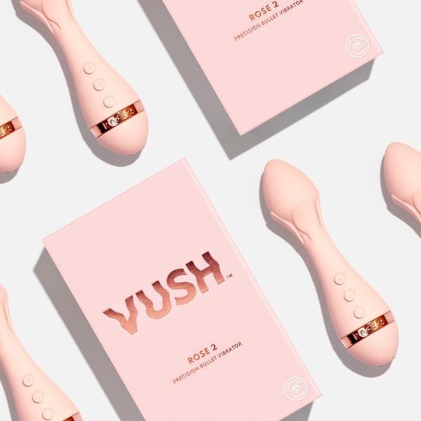 Vush Vibrators Vush Rose 2 Precision Bullet Vibrator
