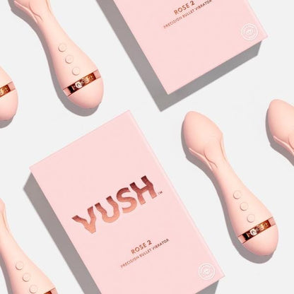 Vush Vibrators Vush Rose 2 Precision Bullet Vibrator