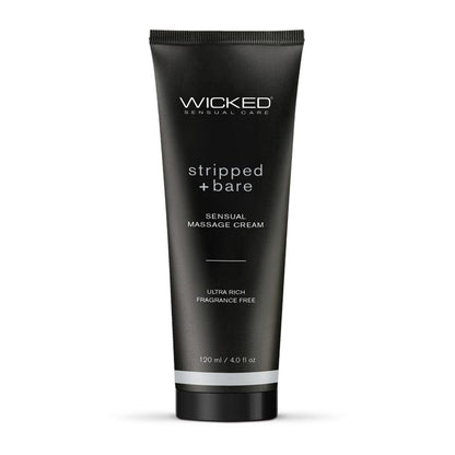 Wicked Lubes & Lotions Stripped & Bare Wicked Sensual Massage Cream