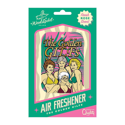 Wood Rocket LLC Golden GILFs Air Freshner