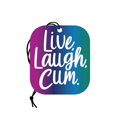 Wood Rocket LLC Live Laugh Cum Air Freshner