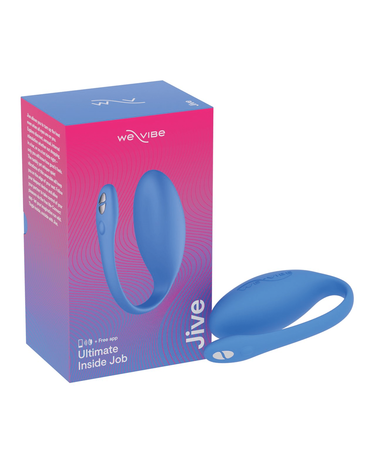 We-Vibe Vibrators Periwinkle Blue We-Vibe Jive Wearable Bluetooth Vibrator