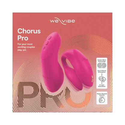 We-Vibe Vibrator Electric Pink We-Vibe Chorus Pro