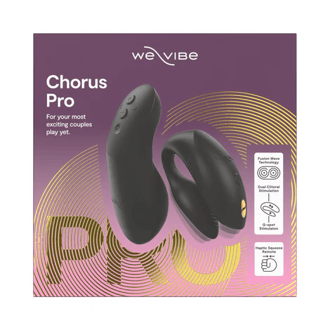 We-Vibe Vibrator Satin Black We-Vibe Chorus Pro