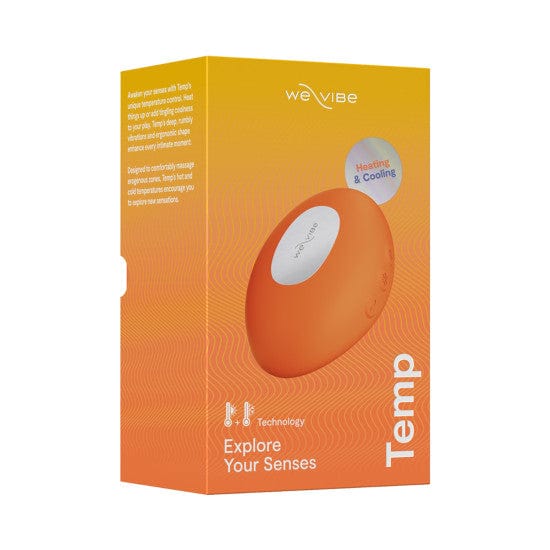 We-Vibe Tangerine We-Vibe Temp Heating and Cooling Lay-On Vibrator