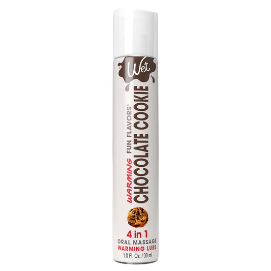 Wet Fun Flavors 4-in-1 Chocolate Cookie Warming Lubricant - XOXTOYS
