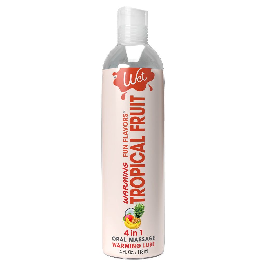 Wet Fun Flavors 4-in-1 Tropical Fruit Warming Lubricant - XOXTOYS