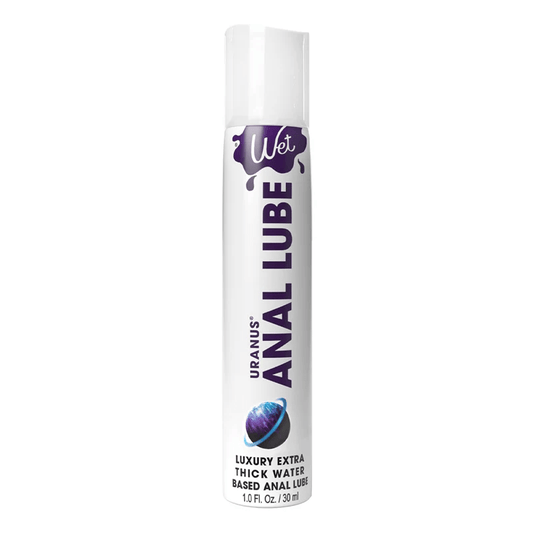 Wet Water Based Lube 1oz Wet Uranus Extra Thick Water Based Anal Lube