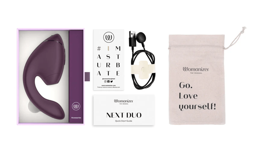 Womanizer Vibrator Womanizer Next Duo Clitoral & G-Spot Dual Stimulator