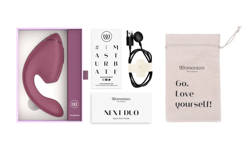 Womanizer Vibrator Womanizer Next Duo Clitoral & G-Spot Dual Stimulator