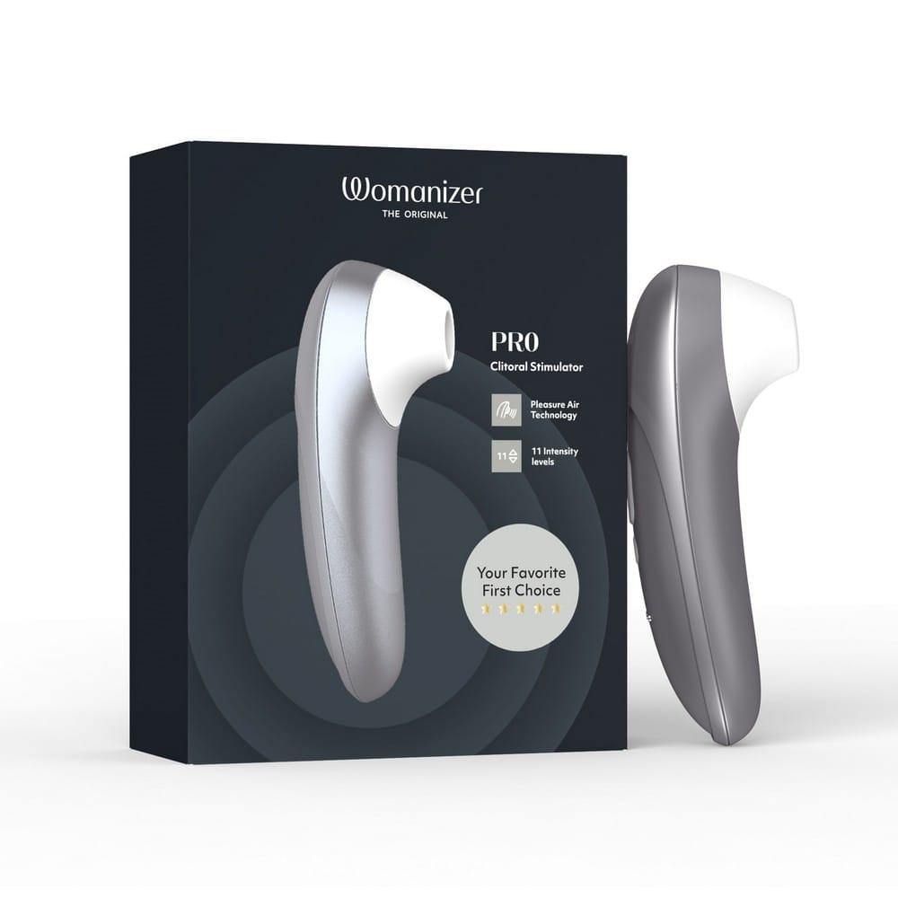 Womanizer Vibrators Grey Womanizer Pro Clitoral Stimulator