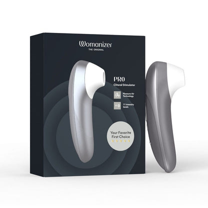 Womanizer Vibrators Grey Womanizer Pro Clitoral Stimulator