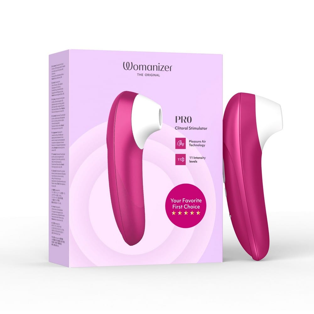 Womanizer Vibrators Pink Womanizer Pro Clitoral Stimulator