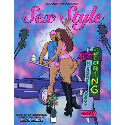 Wood Rocket Books Wood Rocket Sex Style Adult Coloring Book