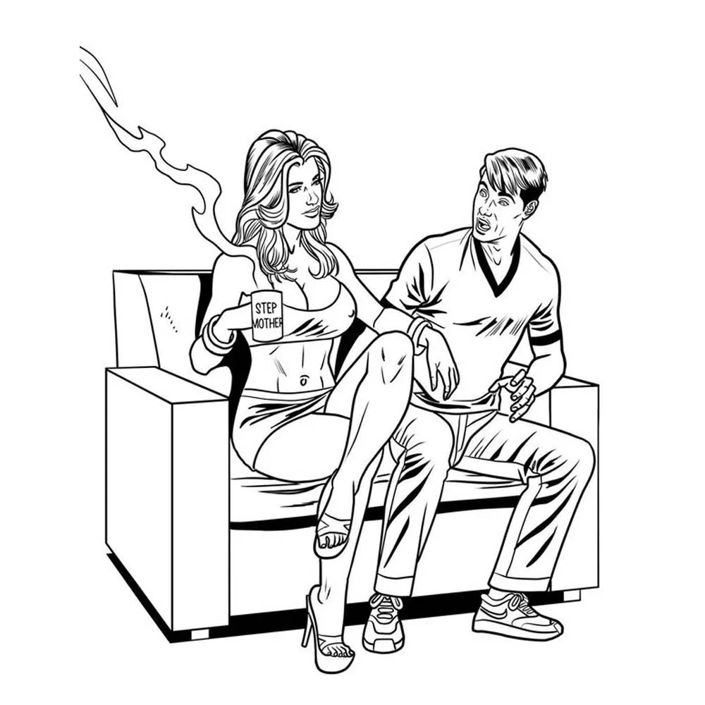 Wood Rocket Books Wood Rocket The MILF Porn Coloring Book
