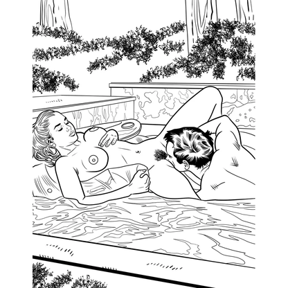 Wood Rocket Books Wood Rocket The Oral Sex Coloring Book