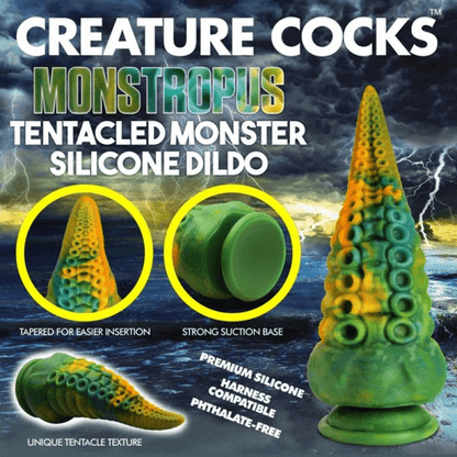Creature Cocks Silicone Dildo Creature Cocks Monstropus Tentacled Monster Silicone Dildo