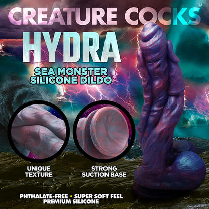 Creature Cocks Hydra Sea Monster Silicone Dildo - XOXTOYS