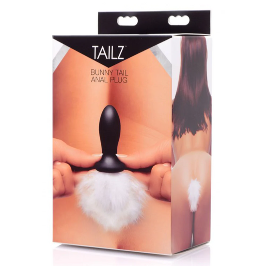 Tailz Bunny Tail Anal Plug White - XOXTOYS