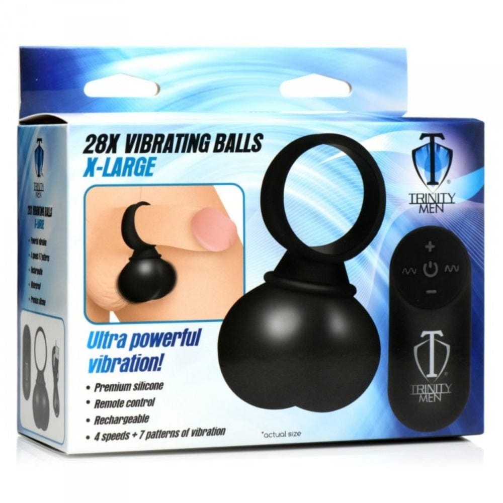 XR Brands Cock & Balls X-Large XR Brands Trinity Men 28X Vibrating Balls