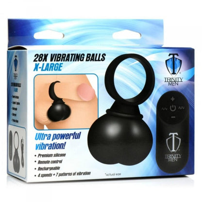 XR Brands Cock & Balls X-Large XR Brands Trinity Men 28X Vibrating Balls