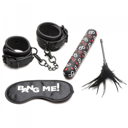 XR LLC Bondage Kit - XL Bullet, Cuffs, Tickler