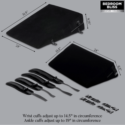 XR LLC Bondage Cushion Set Foam Wedge Pillow