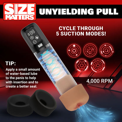 XR LLC 5X Sucking Penis Pump W/ Attachments