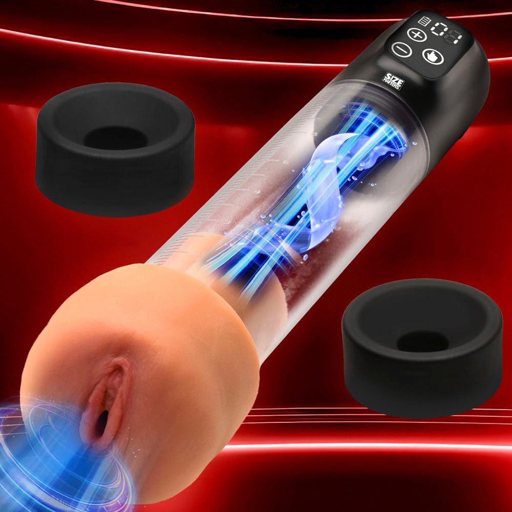 XR LLC 5X Sucking Penis Pump W/ Attachments