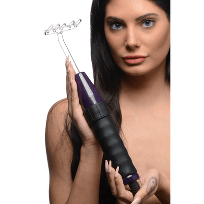 XR Brands Electro-sex Toys XR Brands Deluxe Edition Twilight Violet Wand