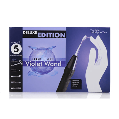 XR Brands Electro-sex Toys XR Brands Deluxe Edition Twilight Violet Wand