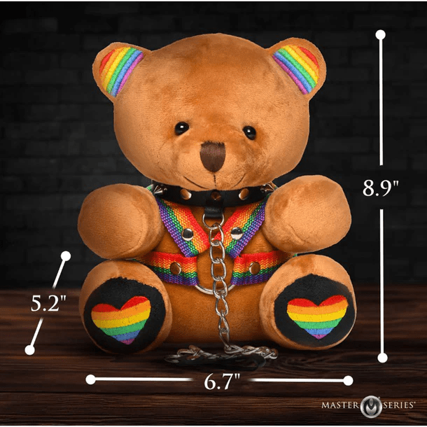 Master Series Novelties & Parties Master Series Pride Teddy Bear Plush