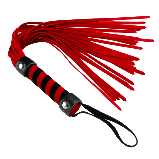 XR Brands BDSM XR Brands Short Suede Flogger