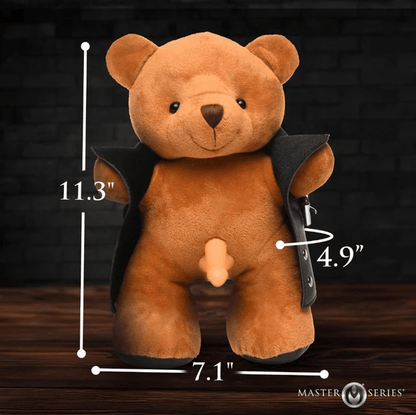 Master Series Novelties & Parties Master Series The Flasher Exhibitionist Teddy Bear